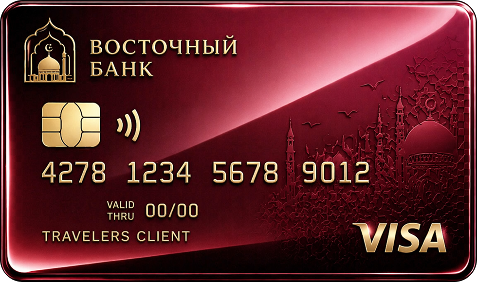 Изображение карты банка Восточный